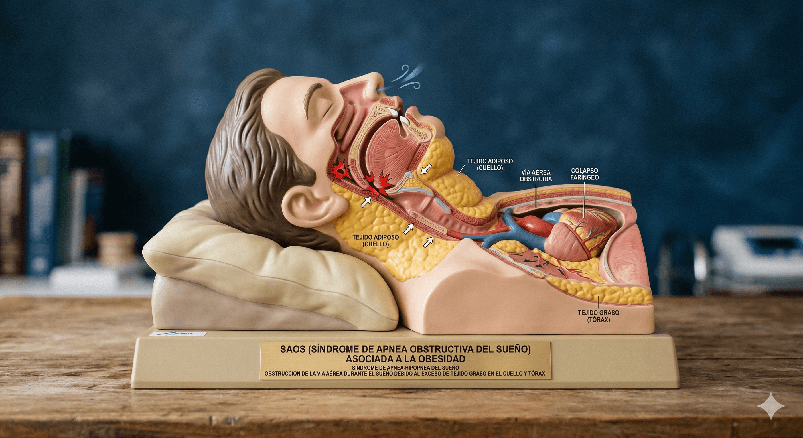 SAOS (SÍNDROME DE APNEA OBSTRUCTIVA DEL SUEÑO) ASOCIADO A LA OBESIDAD