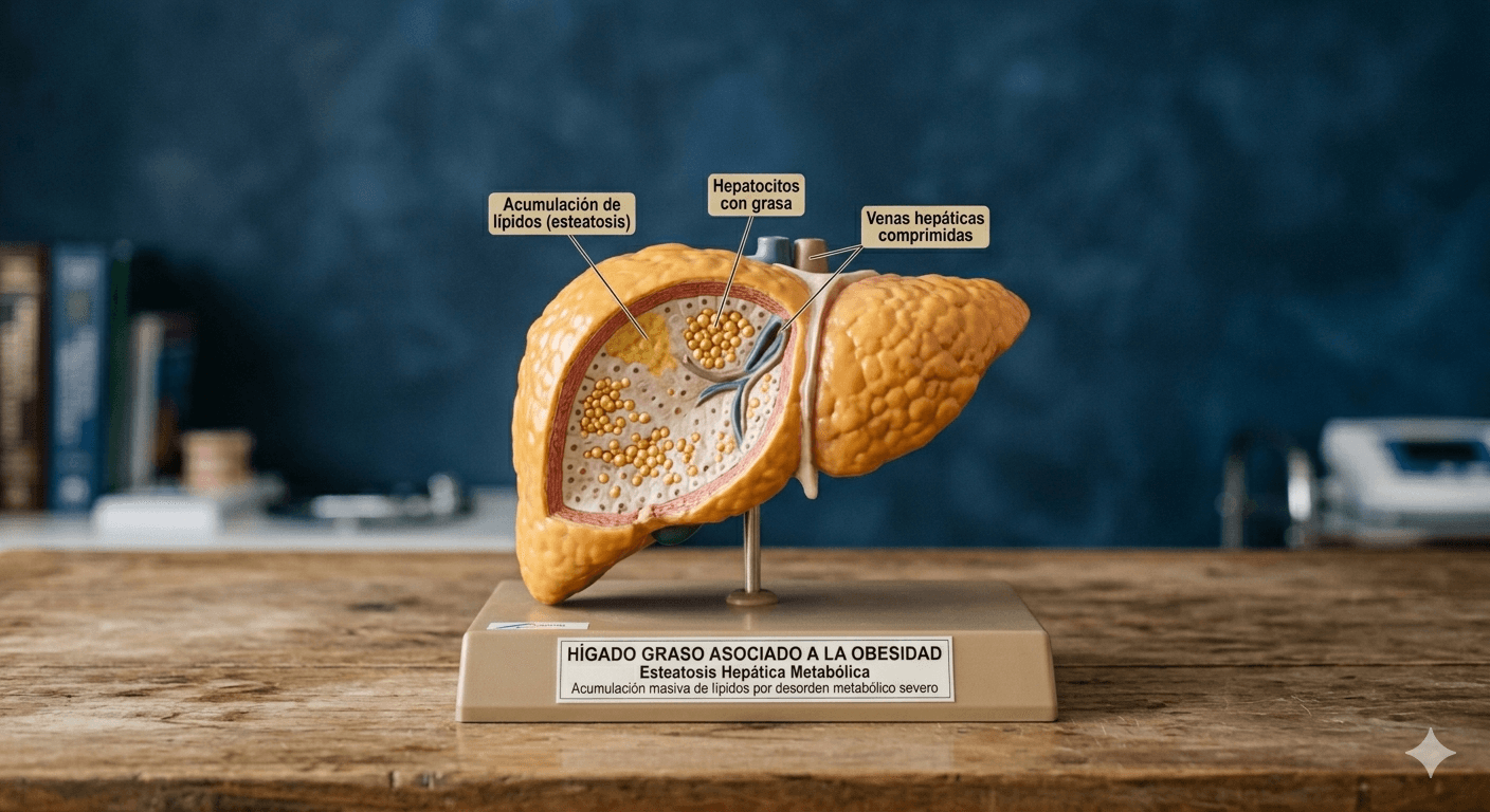 HÍGADO GRASO ASOCIADO A LA OBESIDAD
